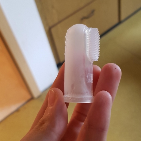 Finger-Zahnbürste Finger-Zahnbürste